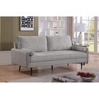 Brassex - Canapé 3 places 305278 Sandro - gris clair-Assise à ressorts ensachés