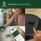 iRobot - Ensemble de lavage automatique Roomba Plus 405-Se fond magnifiquement dans votre décor. Inspiré du design moderne avec ses finis et ses textures magnifiques, ce robot et cette station élégants se fondent facilement dans n’importe quel décor