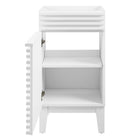 Modway - Render 18" Armoire de toilette de salle de bain (lavabo non inclus) - Blanc-8