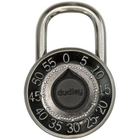 Dudley - Cadenas à combinaison avec numéro de série-Avec numéro de série