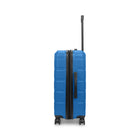 Swiss Mobility - Valsie d'enregistrement rigide 26.25po de la collection QUAD - Bleu-Poignées supérieures renforcées