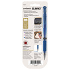 uni-ball − Stylos à impact gel Signo − 1,0 mm − couleurs métalliques (bleu, rose, violet) − paquet de 3-paquet de 3