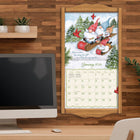 Lang - 2026 Gnome Sweet Gnome Calendrier Mural Deluxe Mensuel - 30,5 cm l x 30,5 cm H - Anglais-Comprend un étui cadeau gaufré façon lin assorti