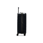 Swiss Mobility - Valise d'enregistrement à coque rigide 30.50po de la collection DXB  - Noir-Poignée télescopique avec hauteurs de verrouillage à plusieurs niveaux