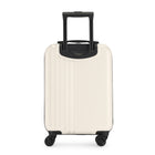 Bugatti - The Classic Ensemble de 2 valises rigides - Egret-L'intérieur est soigneusement conçu avec un panneau de séparation, des poches en filet pratiques et des sangles de serrage, garantissant que vos objets personnels sont bien organisés et solidement fixés