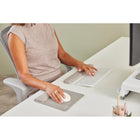 Fellowes - Repose-poignet pour souris Breyta avec coussin HEX - Sable-Conçu pour durer, avec une garantie limitée de 5 ans