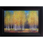 Golden Grove par Melissa Graves Brown - Impression encadree - 40" x 28"-Impression d'art de haute qualité avec passe-partout et encadrement professionnel