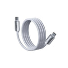Torras - Câble de charge rapide USB-C Iceflow 60 W - 79 po - Blanc-Durabilité accrue