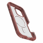 OtterBox - Coque Defender XT transparente pour iPhone 16 - Rouge brique transparent-DROP+ | Résiste à 7 fois plus de chutes que la norme militaire (MIL-STD-810G 516.6)