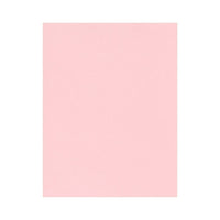 LUX - Papier cartonné, 8 1/2 x 11 po, rose bonbon, 50/boîte (81211-C-23-50)-Offert en rose bonbon, qui est une teinte de rose claire et douce avec un fini lisse