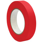 DSS Distributing - Ruban de masquage de qualité supérieure - 1 po x 55 verges - Rouge - 6 rouleaux-Le ruban de masquage de qualité supérieure est facile à écrire