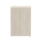 Manhattan Comfort - Table de nuit contemporaine Novara 22" à 2 tiroirs - Chêne blanchi-Assemblage à domicile requis Tout le matériel inclus