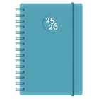 Socadis - W. Maxwell Agenda 2025-2026 Euro - 5.25 po x 8 po - Bleu - Bilingue-Août 2025 à juillet 2026