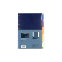 Cambridge - Intercalaires Disc, petit, 5 feuilles-Fabriqué en polyéthylène durable 