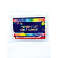 DBLG Imports Artworks - Pâte à modeler - 500g - 6 Couleurs assorties-Doux et souple, il ne tache pas les mains ni les surfaces 