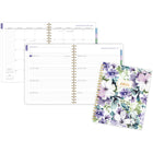AT-A-GLANCE - Agenda hebdomadaire/mensuel BADGE floral 2025 - 11 po H x 8 1/2 po l - Multicolore - Bilingue-Format des pages : 11 po H x 8 1/2 po l