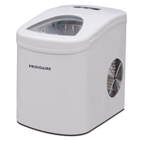 Frigidaire - Machine à glaçons compacte de comptoir avec capacité de production de 26-lb par jour - Blanc-Produit jusqu'à 26 lb de glace en 24 heures