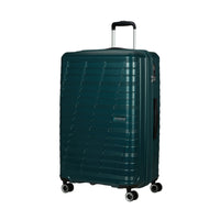 American Tourister - Surftime Spinner - Grand - sarcelle métallique-Le matériau ABS robuste est capable de résister aux rigueurs des voyages.