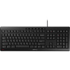 Cherry - Stream Clavier filaire USB SX Ciseaux Mécanisme QWERTY Whisper Noir-Productivité maximale : frappes extrêmement silencieuses, sensation de frappe imbattable