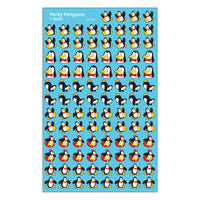 Autocollants SuperShapes Perky Penguins de Trend Enterprises, paquet de 4800-Les designs amusants plaisent à tous les âges et sont un excellent moyen de motiver et de récompenser les réalisations.