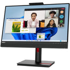 Lenovo - Écran LED ThinkCentre Tiny-In-One 24 Gen 5 23,8 po - Noir - 12NBGAR1US-Écran respectueux des yeux avec faible lumière bleue naturelle