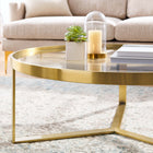 Modway - Relay Table basse - Or-Coussinets de pied non marqués