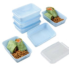 Bentgo - Boîte de conservation à 1 compartiment - Bleu ciel - Lot de 10-Compatible avec le congélateur : Idéal pour conserver les repas et les restes au congélateur