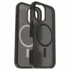 OtterBox - Coque Symmetry à finition douce pour iPhone 16 - Echo sombre-Boutons tactiles offrant une sensation identique à ceux de votre téléphone