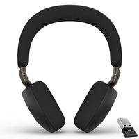 Jabra - Evolve3 75 UC USB-A - Noir-Une batterie rechargeable intégrée offre jusqu’à 22 heures de conversation ou 110 heures de musique, avec une recharge rapide qui permet jusqu’à 5 heures d’utilisation en seulement 5 minutes