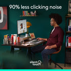 Logitech Signature M650L Souris Sans Fil - Rouge-Connectez Comme Voulez: Connectez cette souris d'ordinateur sans fil en un instant via le Bluetooth Low Energy ou le récepteur USB Logi Bolt