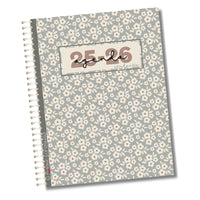 Pomme & Gribouillis - 2025-2026 Étudiant Agenda - Anglais-Une section «Mes informations» : Calendrier annuel, 3 pages pour noter les horaires des sessions d'automne, hiver et été, 1 page de motivation pour l'étude, un bottin téléphonique pour l'université, des pages pour noter des comptes rendus de travaux d'équipe, une page pour noter les informations importantes à retenir