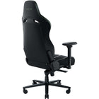 Razer - Chaise de jeu Enki - Vert-Cuir synthétique double texture, respectueux de la norme EC0 – Les zones centrales de la chaise sont recouvertes d'un tissu texturé en peluche pour un confort plus raffiné, tandis que les bords extérieurs sont doublés de cuir lisse pour mieux résister à l'usure quotidienne