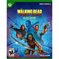 The Walking Dead : Streets of Survival pour Xbox Series X-Combat brutal de style Beat ’Em Up d’arcade : Utilisez des capacités de mêlée percutantes, des attaques à distance écrasantes, ou un mélange des deux dans des escarmouches effrénées. Profitez de mécaniques de jeu de combat réactives, précises et satisfaisan