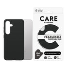 PanzerGlass - CARE Fashion avec QI Compatible Samsung Galaxy S25 Plus - Noir-Design mince et prise en main agréable