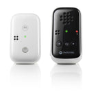 Motorola - Moniteur bébé audio PP10 - Blanc-Jusqu’à 1,000ft Gamme - Être en mesure d’entendre votre petit dans n’importe quelle pièce de la maison avec sa vaste gamme