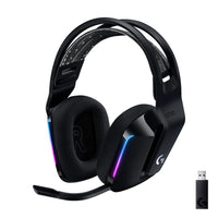 Logitech - Casque gaming sans fil LIGHTSPEED G733 avec bandeau de suspension - Noir-Une liberté totale dans un rayon de 20 m et transmission audio sans fil LIGHTSPEED Continuez à jouer sans limites grâce à une autonomie de la batterie pouvant atteindre 29 heures