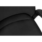 Monarch Specialties - 7248 Chaise De Bureau Multi-Position- Noir/Tissu Noir/-Dimensions de la boîte: 30 po L x 9 po L x 24 po H, poids de la boîte: 26 lb