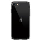 Spigen Crystal Hybrid pour iPhone SE / 8/7 - Crystal Clear-Lèvre surélevée et découpe caméra lentille offre et la protection de l'écran.
