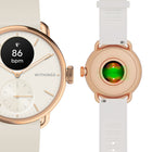 Withings - Montre connectée ScanWatch Vitals - 38mm - Sand/Or rose-Des signes anticipés grâce à une température plus précise