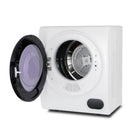 BLACK+DECKER - Sèche-linge compact 1,5 pi³ - blanc-Pieds de nivellement ajustables