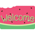 Ashley Productions - The Original Fun Mat - Tapis de Bienvenue - 15 -5" x 23 -5" - Bienvenue Pastèque-Mesure et design : Le tapis de bienvenue pastèque mesure 15,5 po x 23,5 po.