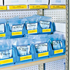 Spicers - Sac transparent pour pièces à dessus ouvert - 3 mils - 10,25 po l x 15 po L - Section blanche - 1 000 par paquet-Fermeture thermoscellable