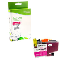 fuzion - cartouche d'encre compatible Brother LC406XL - Haut Rendement, Magenta-Magenta