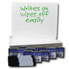 Flipside Products - Dry Erase Board with Pen, Student Eraser Set - 9 po x 12 po - 12 Pack-Le support est résistant aux chaînes et aux puces