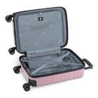 Atlantic - Riptide Abs C/O Spinner-Parfait Rose-Huit roues pivotantes à 360 degrés permettent à la valise de se déplacer facilement dans toutes les directions