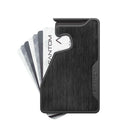 Fantom - M Portefeuille - Extra Mince - Aluminium Noir-Grâce à ses puissants aimants intégrés, il s'installe et se retire facilement à l'arrière de tout téléphone équipé de MagSafe