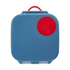 b.box - Mini Lunchbox - Bleu Flamme-Deux compartiments étanches garantissent la conservation des aliments humides (pas de liquides)