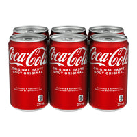 Coca-Cola - Cannettes, 222 mL, 6 Pack, 4 Sets-Servir glace pour un maximum de rafraîchissement.
