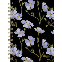 Mead - Agenda hebdomadaire/mensuel bleuet 2025 - 8-1/2 po H x 5 1/2 po l - Multicolore - Bilingue-15 mois complets de planification hebdomadaire mensuelle + 3 feuilles étalées