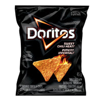 Doritos - Piment Infernal! Chips Tortilla Aromatisees - 45g - Paquet de 48-0 gras trans